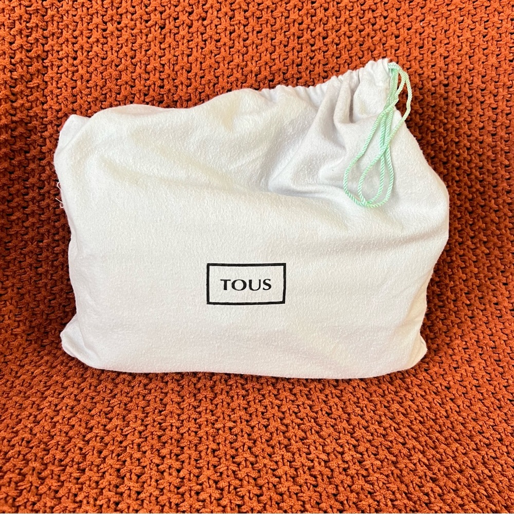 Tous Crossbody Bag - Multicolored Monogram Canvas - White Leather - - Picture 12 of 13